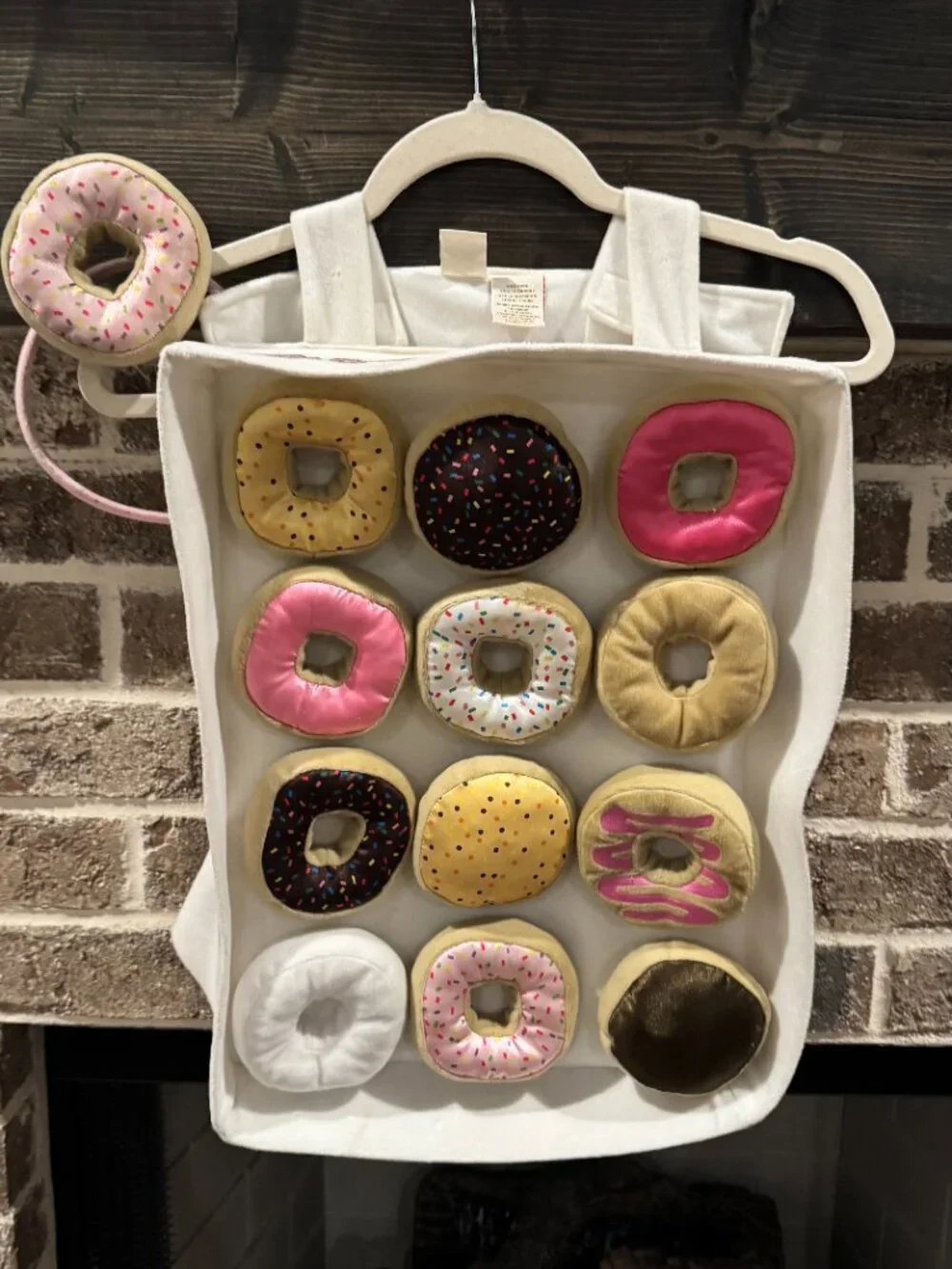 Dress Up Girl Doughnut Box Headband Set Costume Kids Donut Costume One 3 4 5 6 7